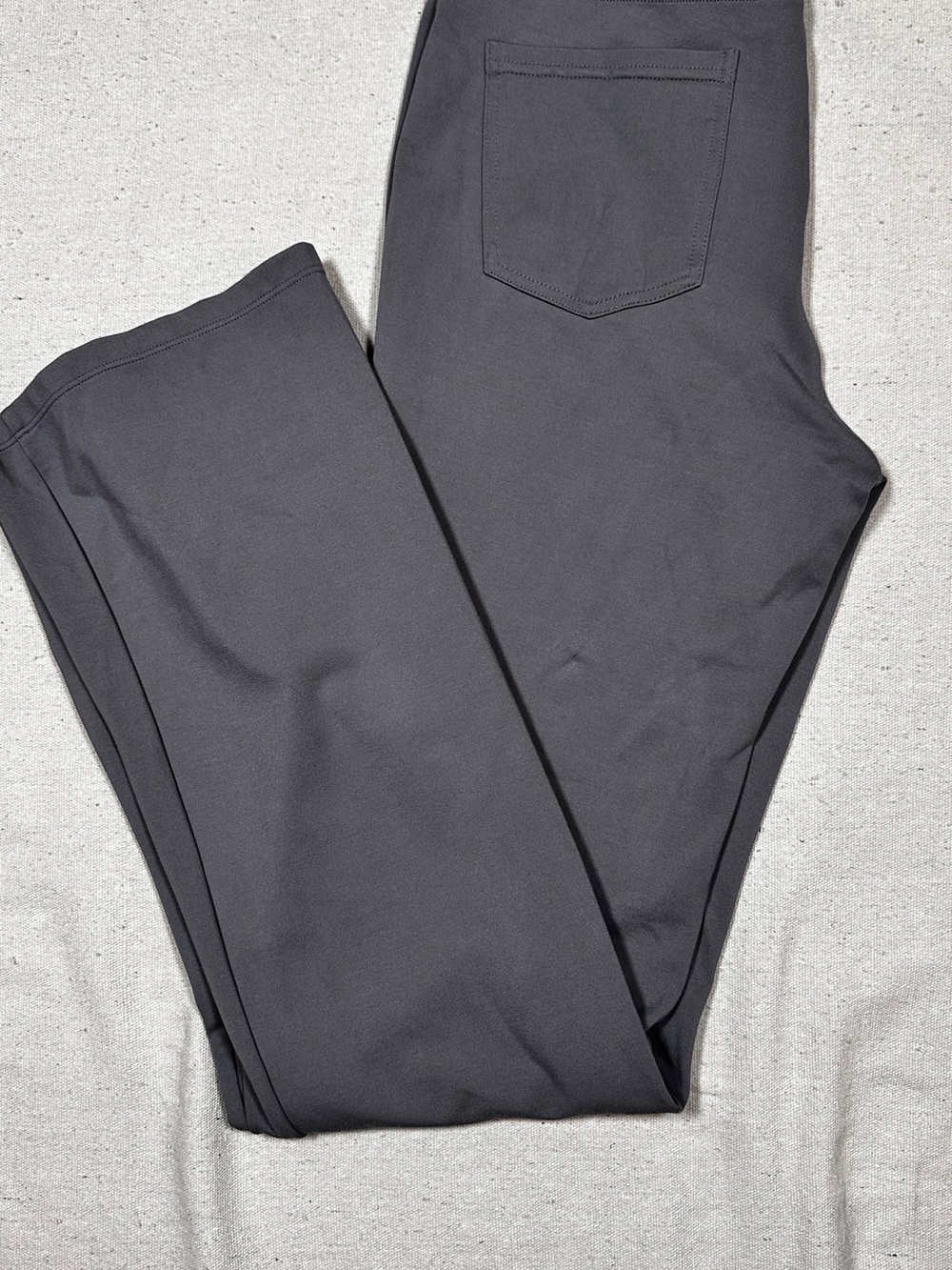 Halara Gray Pull-On Flare Pants